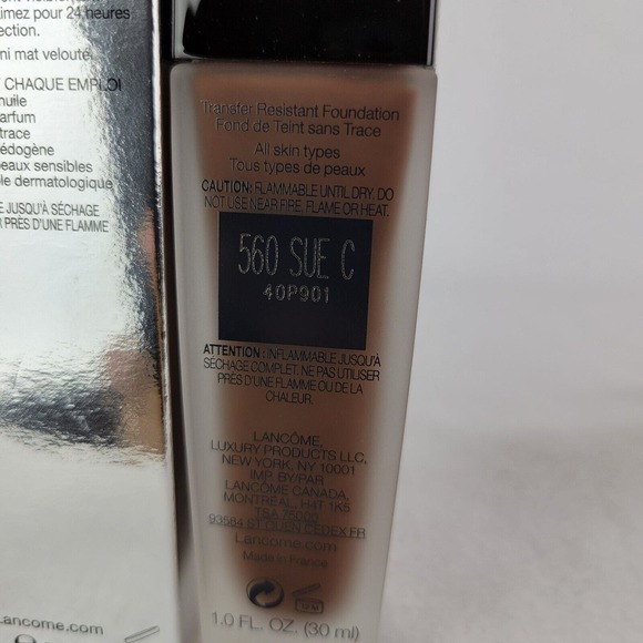 Lancome Teint Idole Ultra Wear Foundation Liquid 1 fl. oz./30ml Shade 560 Suede - Picture 5 of 6